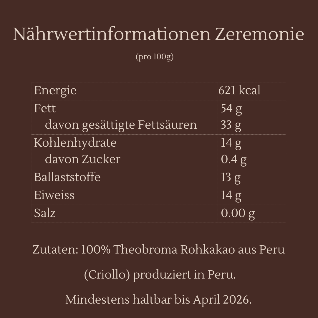 Zeremonie Probiererli